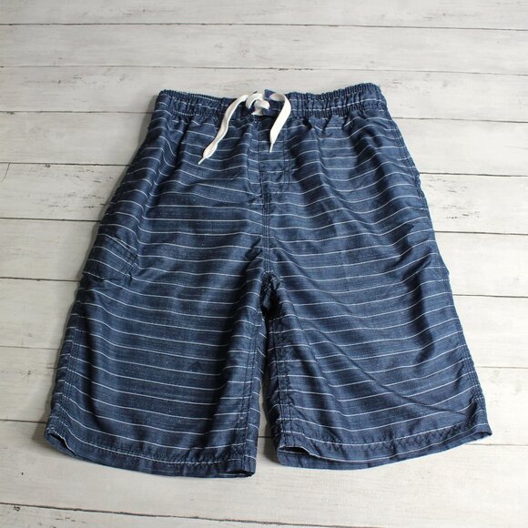 Kanu Surf Boy's Board Shorts Swim Trunks Size L 14 16 Swimwear Blue - Picture 1 of 4